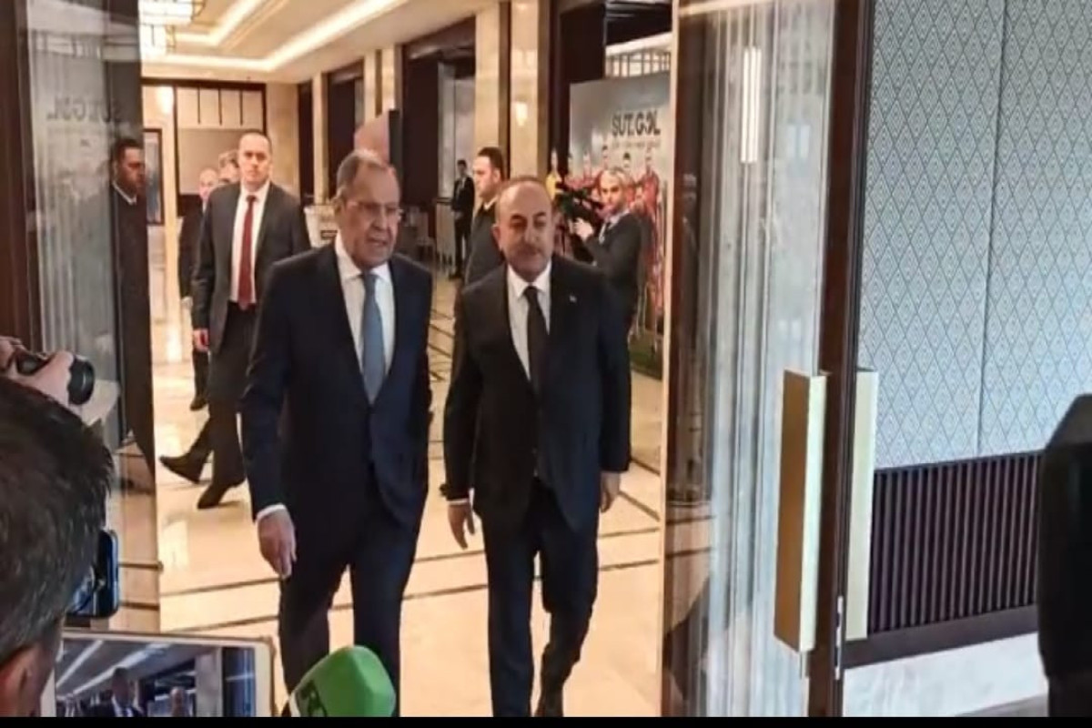 Ankarada Türkiyə və Rusiya XİN başçılarının görüşü başlayıb - VİDEO 
