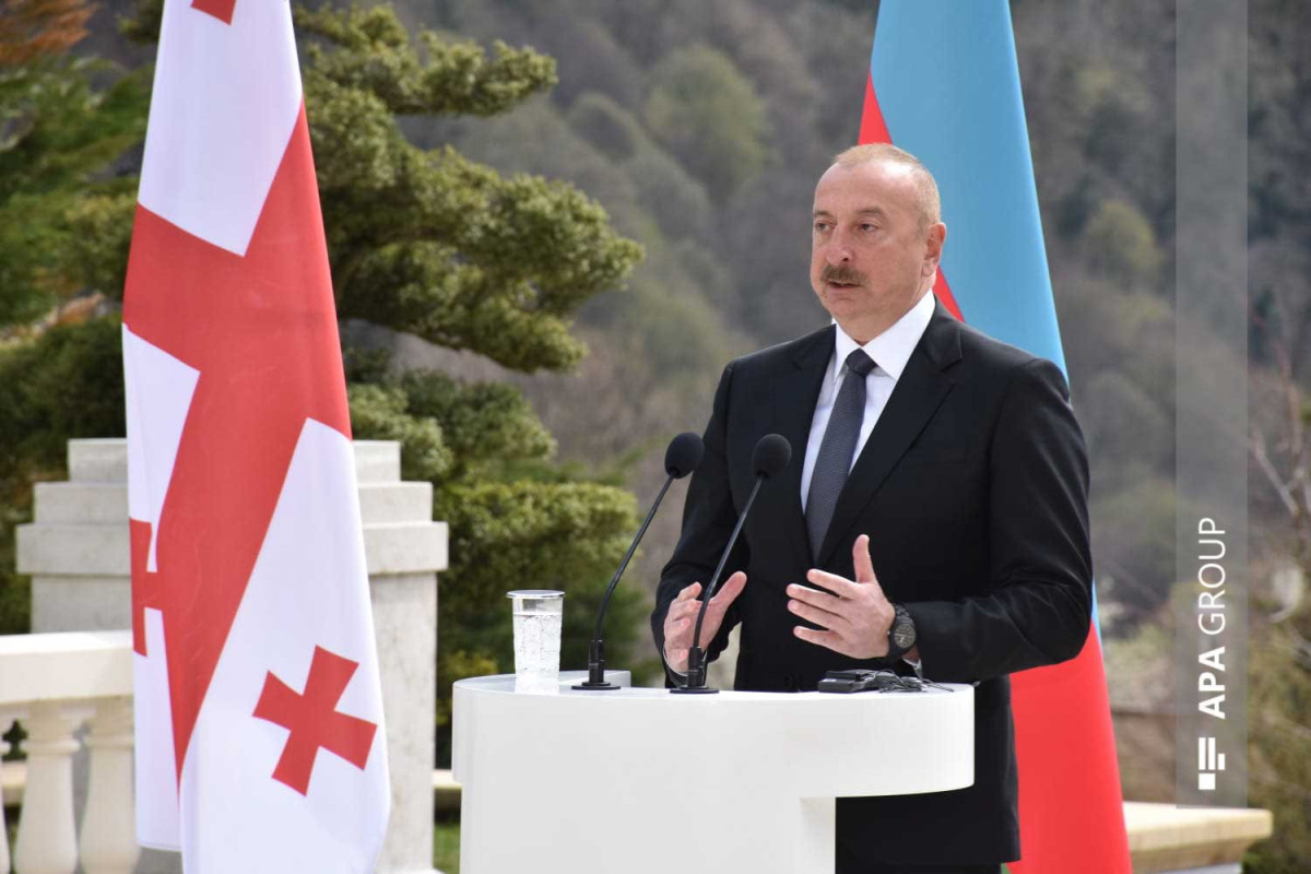 Prezident: Gürcüstanla ticarət dövriyyəsinin artırılması üçün lazımi addımlar atılır