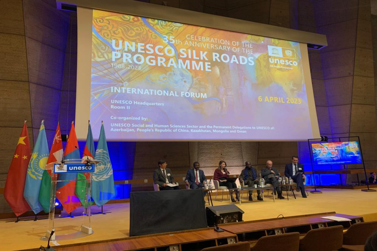 Azərbaycan “UNESCO İpək Yolları Proqramı”nın 35 illiyi ilə əlaqədar keçirilən tədbirlərdə iştirak edib - FOTO 