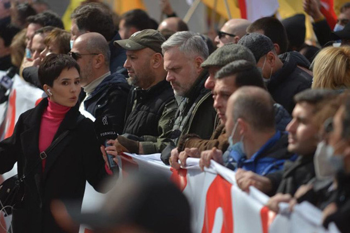 Gürcüstan müxalifəti yenidən parlament binası qarşısında mitinq keçirəcək