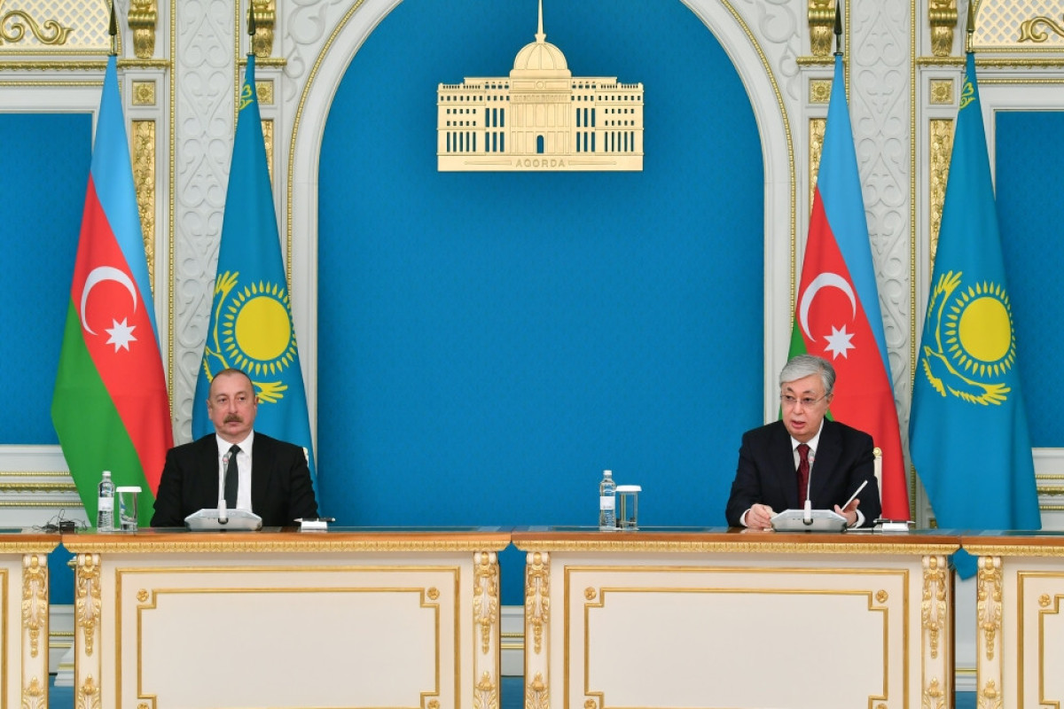 Tokayev: Prezident İlham Əliyevin səfəri Qazaxıstan-Azərbaycan münasibətlərini yeni səviyyəyə qaldıracaq