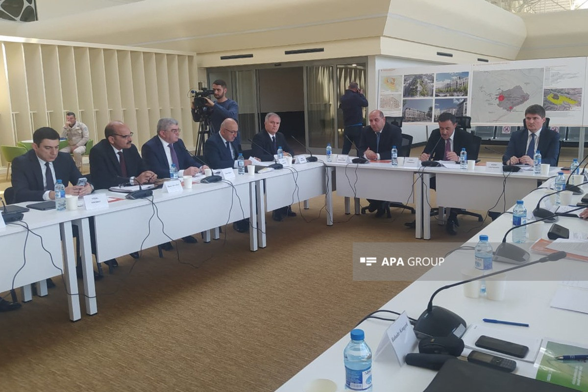 Füzulidə şəhərsalma məsələləri üzrə işçi qrupunun növbəti iclası