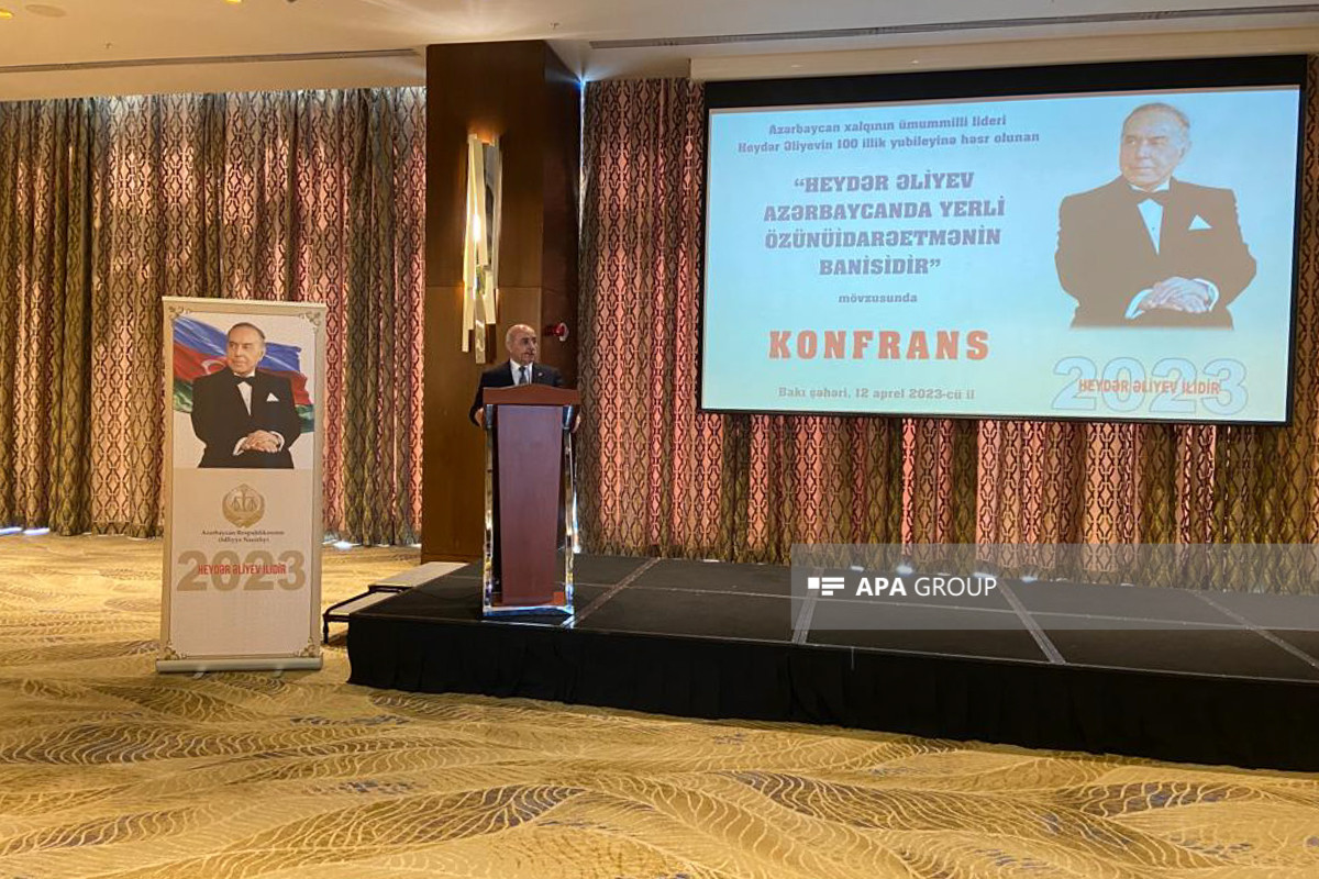 “Heydər Əliyev Azərbaycanda yerli özünüidarəetmənin banisidir” mövzusunda konfrans