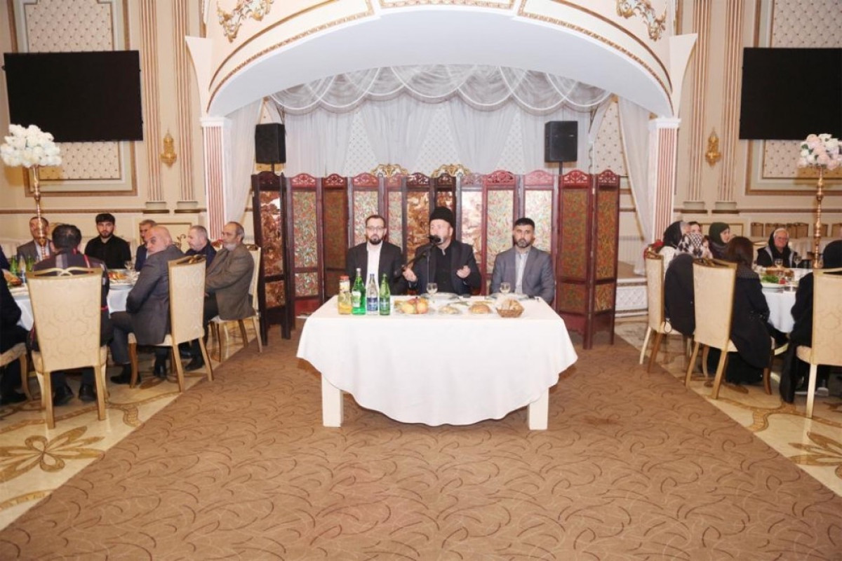 Iftar table opened with initiative  of President of Heydar Aliyev Foundation Mehriban Aliyeva-PHOTO 