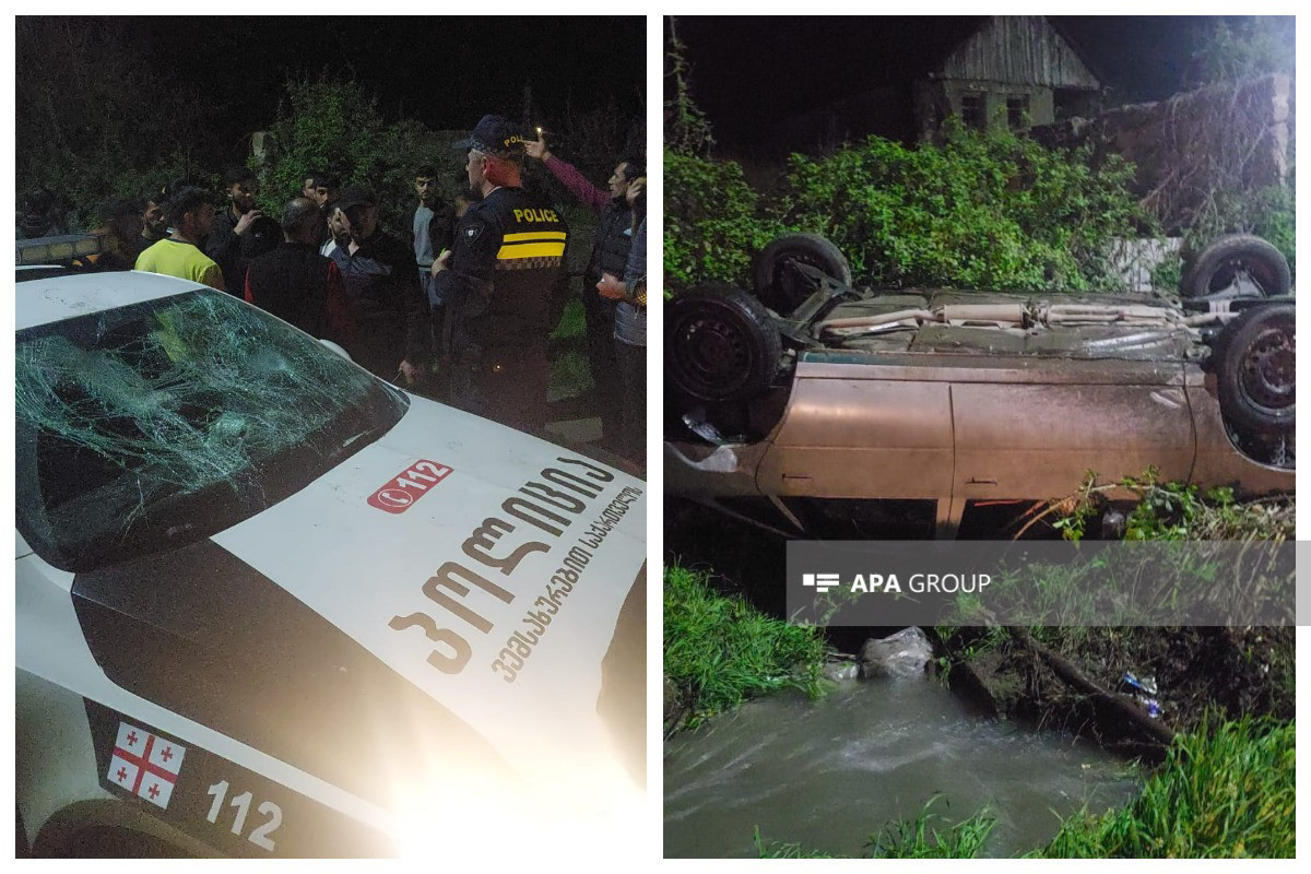 Gürcüstanda polislə azərbaycanlılar arasında insidentlə əlaqədar 3 nəfər saxlanılıb - FOTO 