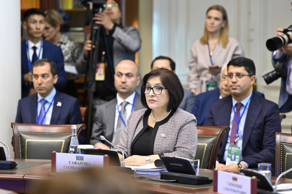 Sahibə Qafarova MDB PA-nın Şura iclasında iştirak edib - FOTO 