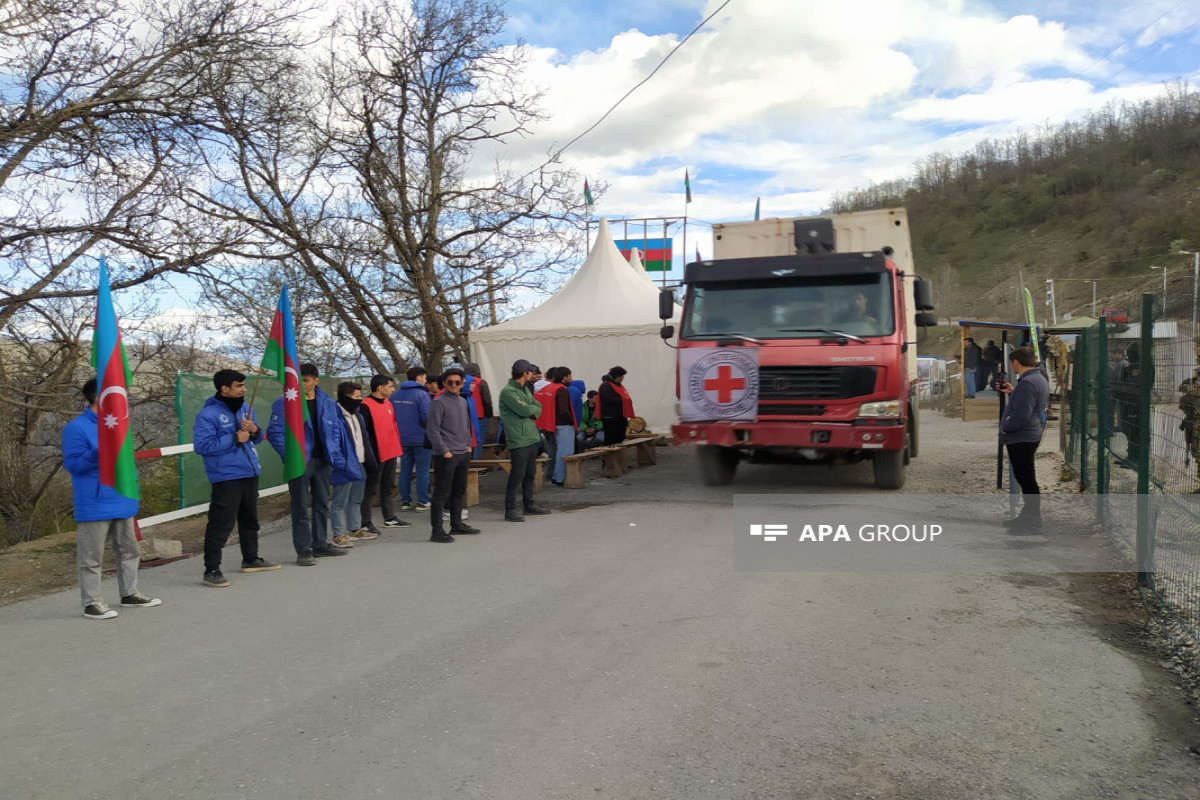 6 ICRC vehicles unimpededly passed through Azerbaijan