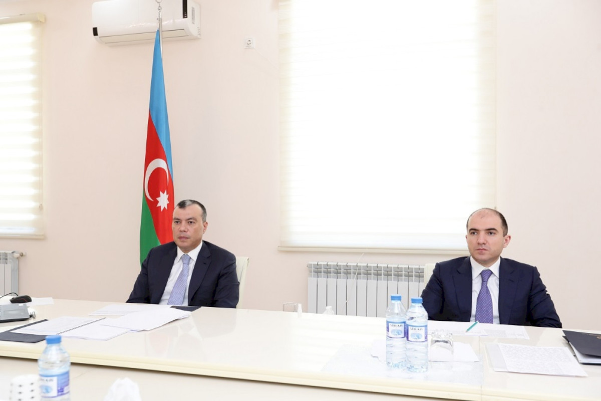Sahil Babayev Kürdəmirdə vətəndaşları qəbul edib - FOTO 