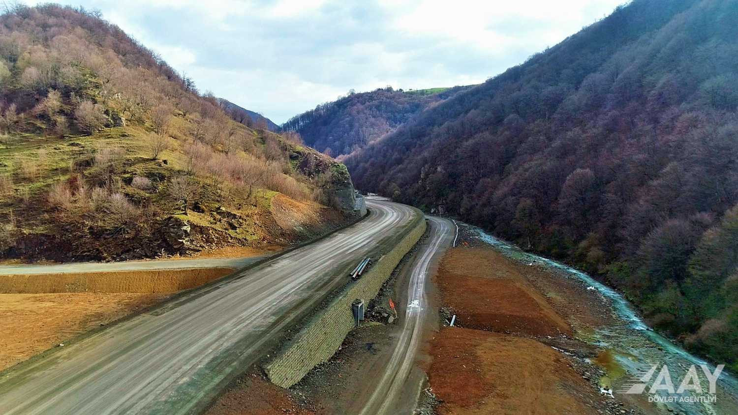 Toğanalı-Kəlbəcər-İstisu yolunun və Murovdağ tunelinin inşası sürətlə davam edir - FOTO  - VİDEO 