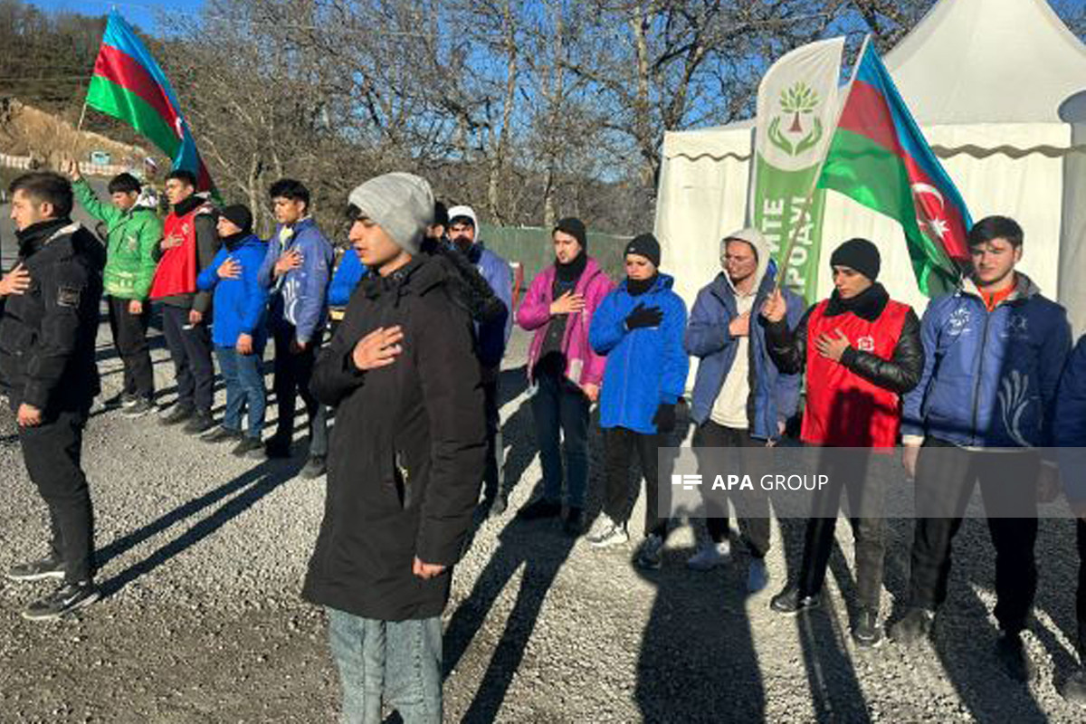 Laçın-Xankəndi yolundakı aksiya 125 gündür davam edir - FOTO 
