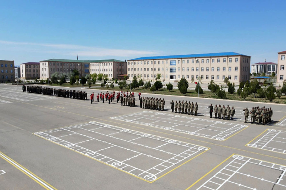 Əlahiddə Ümumqoşun Orduda növbəti buraxılış mərasimi keçirilib - VİDEO 