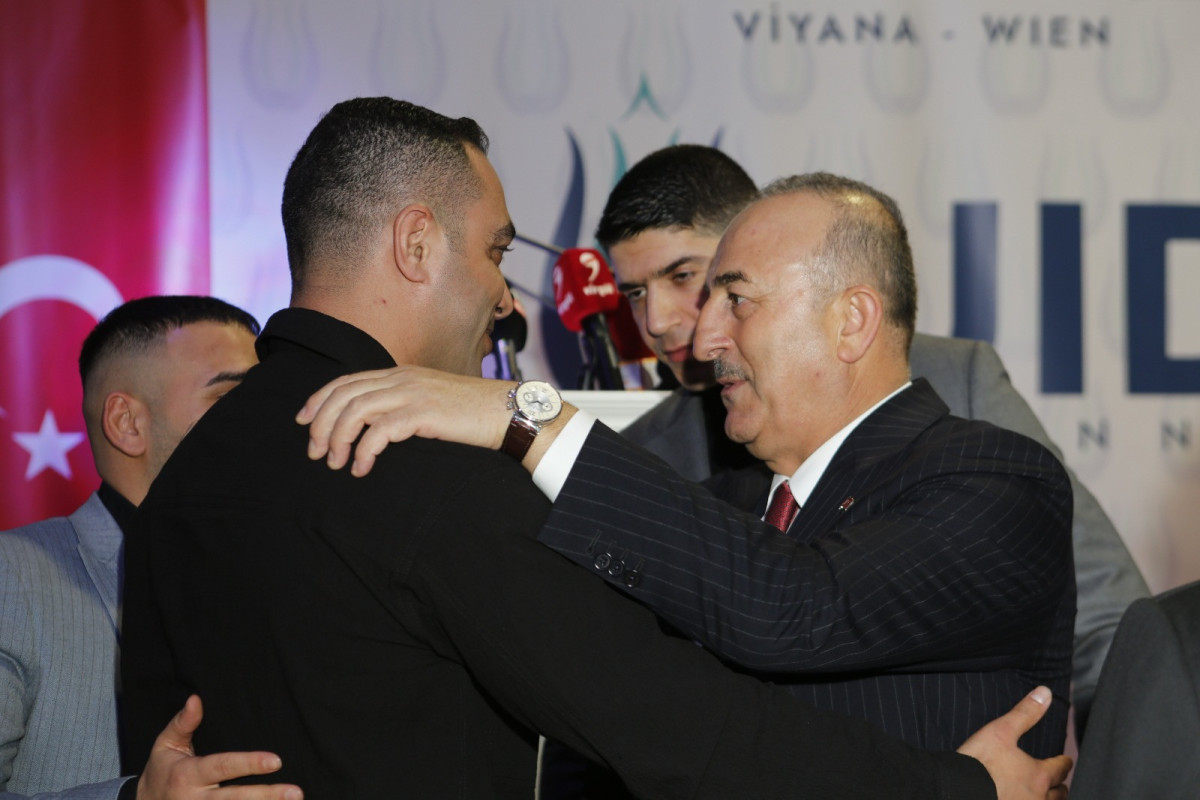 Vətən müharibəsi qazisi Polad Rzayev Vyanada iftara dəvət olunub, Çavuşoğlu ilə görüşüb  - FOTO 