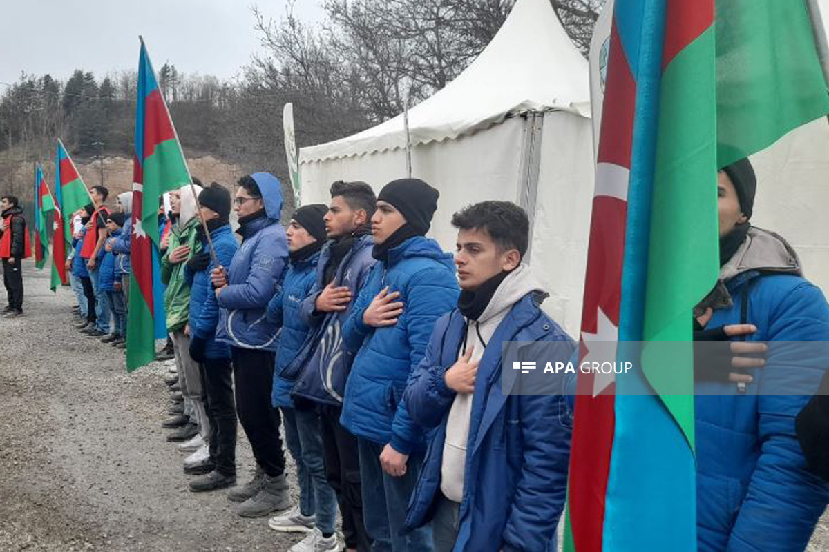 Laçın-Xankəndi yolundakı aksiya 127 gündür davam edir - FOTO 