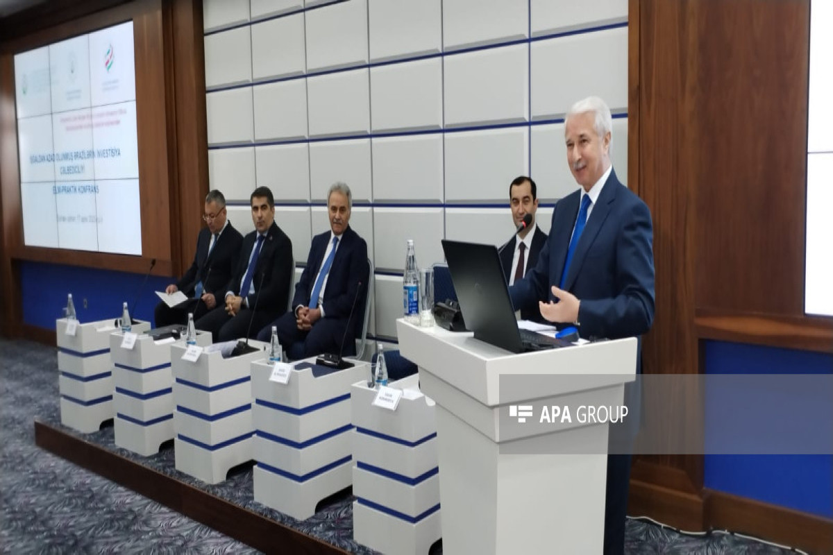 Şamaxıda azad olunmuş ərazilərin investisiya cəlbediciliyi ilə bağlı konfrans keçirilir - FOTO 