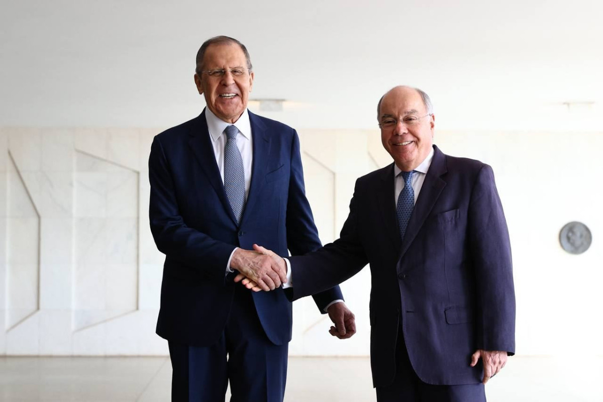 Lavrov braziliyalı həmkarı ilə görüşüb - FOTO 