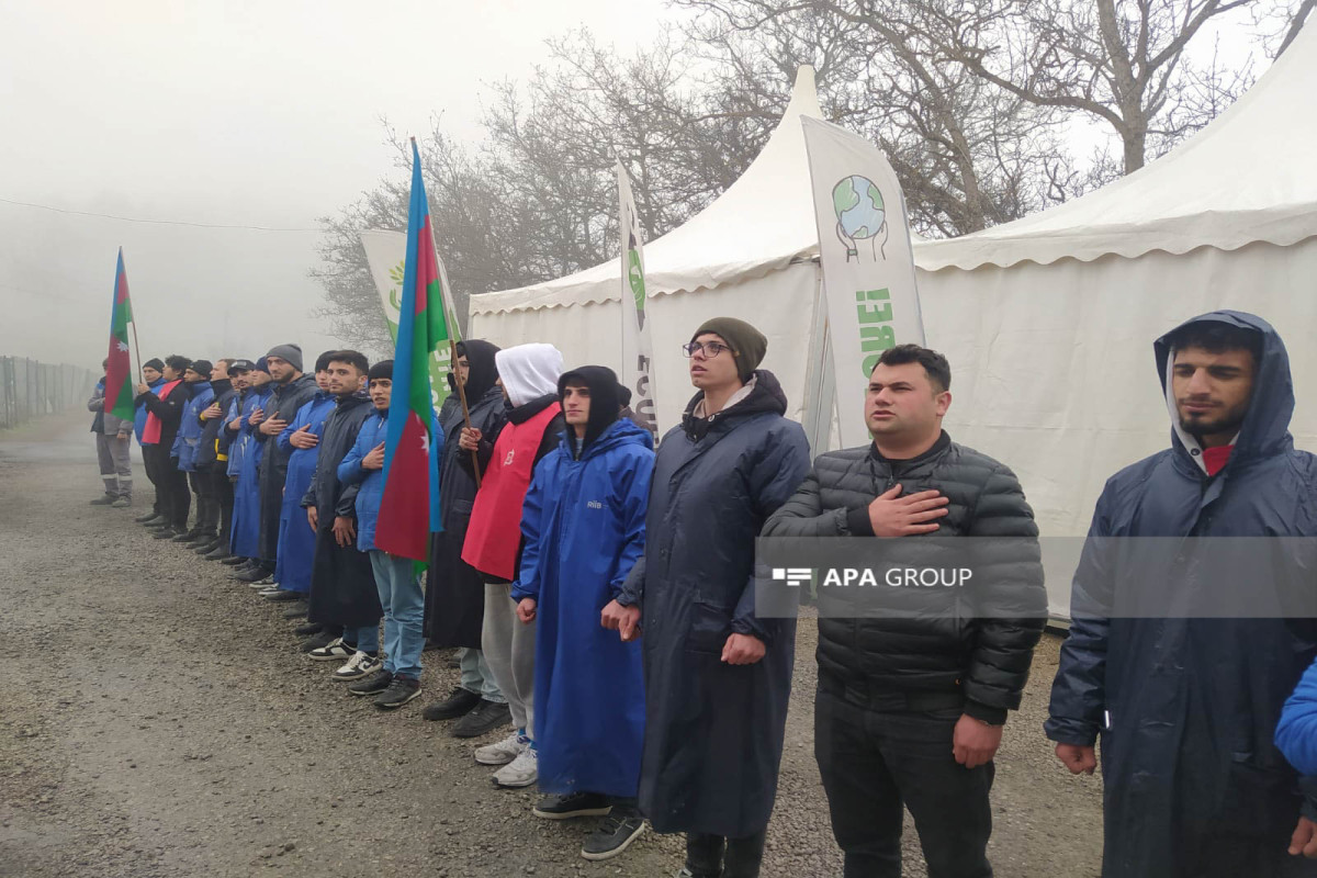 Laçın-Xankəndi yolundakı aksiya 128 gündür davam edir - FOTO 