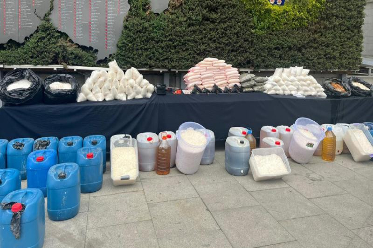 İstanbulda 1.2 ton narkotik vasitə müsadirə edilib