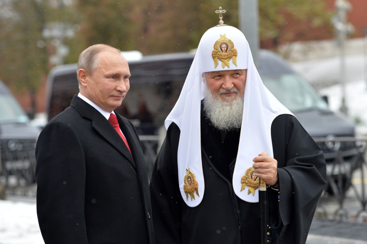 Patriarx Kirill: Putin mənə heç vaxt göstəriş verməyib