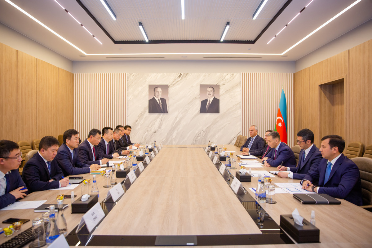 Azerbaijan's Minister of Digital Development and Transport meets Shandong Port Group representatives-PHOTO 
