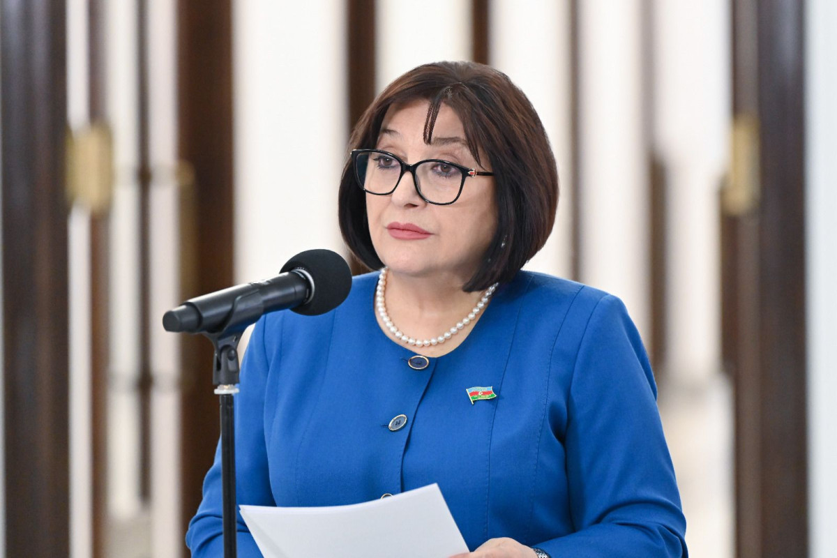 Sahibə Qafarova Seymdə “Azərbaycanda Polşa irsinin inciləri” sərgisinin açılışında çıxış edib
