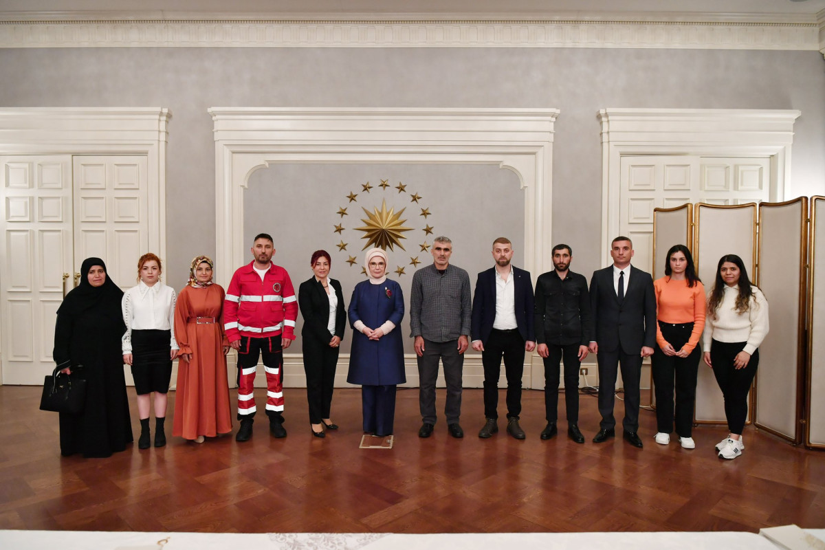 Sərvər Bəşirli Əminə Ərdoğanın verdiyi iftar süfrəsində iştirak edib - FOTO 