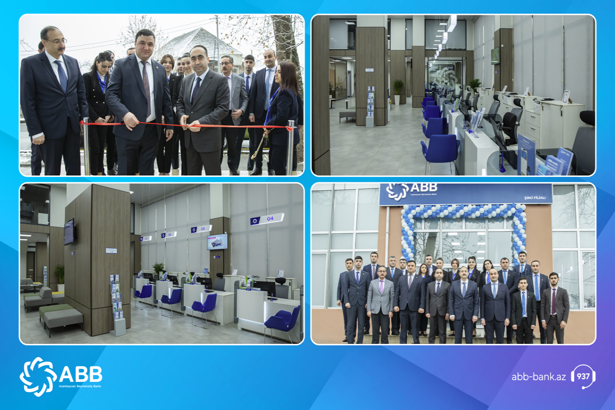 ABB Şəki filialını yeniləyib
