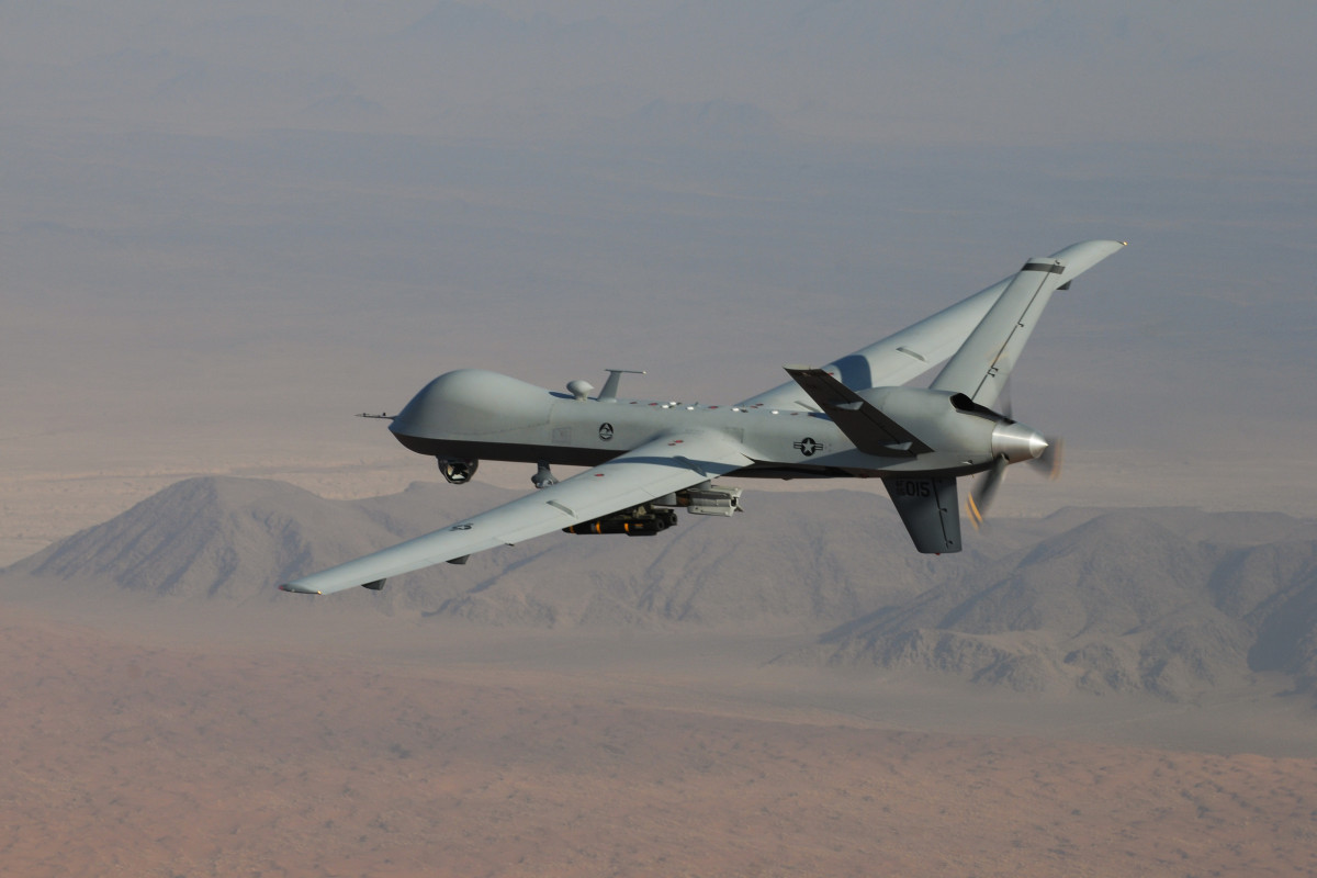 ABŞ-ın “MQ-9 Reaper” PUA-sı naməlum obyektlər aşkarlayıb