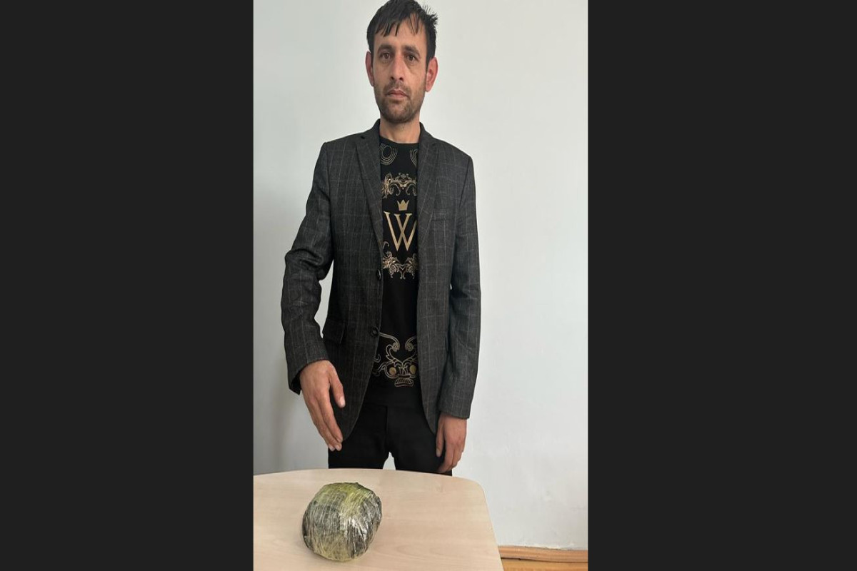 Qobustanda İran vətəndaşına narkokuryerlik edən şəxs tutulub