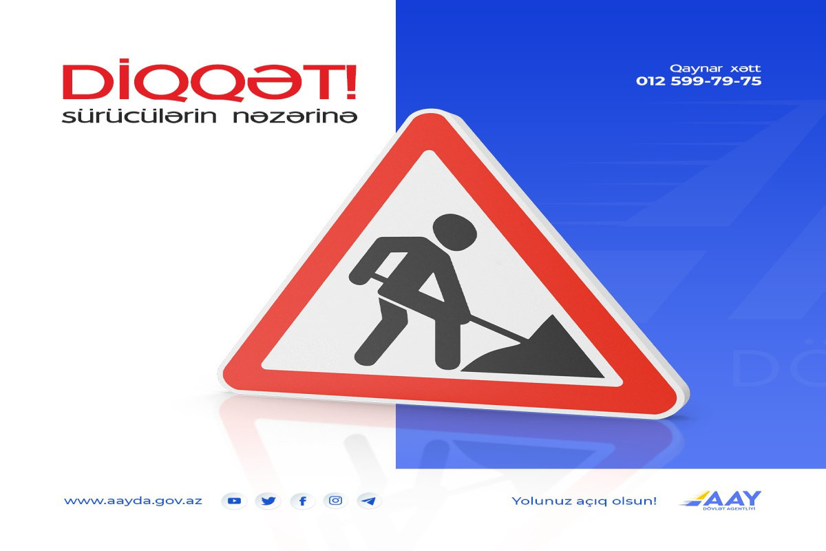 Heydər Əliyev prospektində nəqliyyat vasitələrinin hərəkəti qismən məhdudlaşdırılacaq