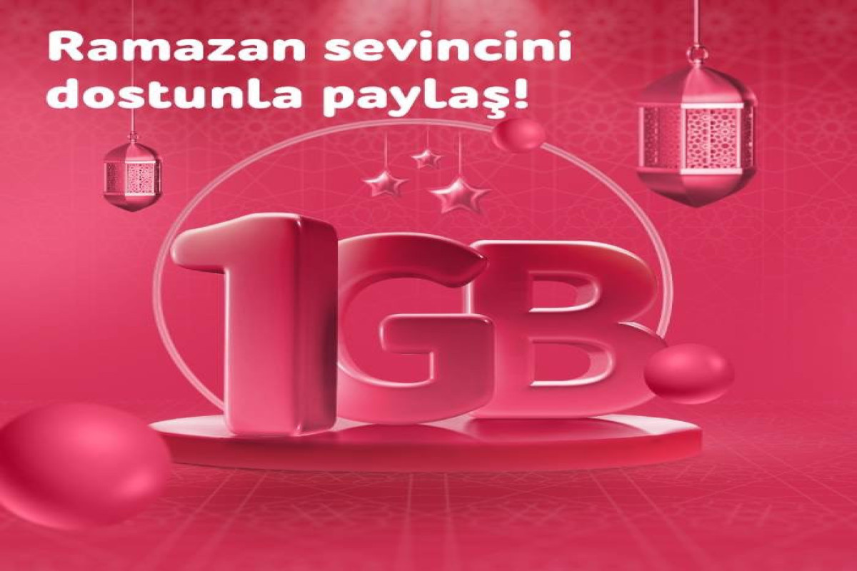 Ramazan bayramında “Nar”dan hər kəsə 1GB hədiyyə