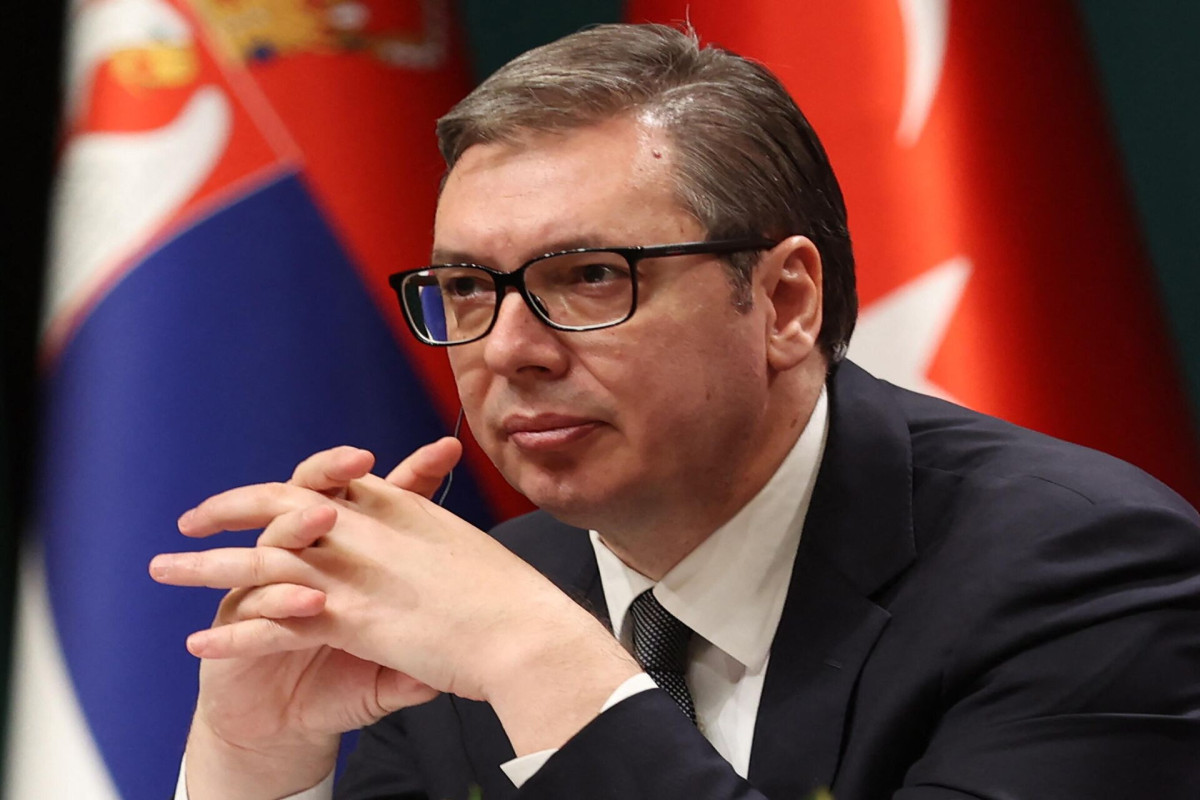 Vuçiç: "Ukraynadakı münaqişə Qərbin ikiüzlülüyünü göstərdi"