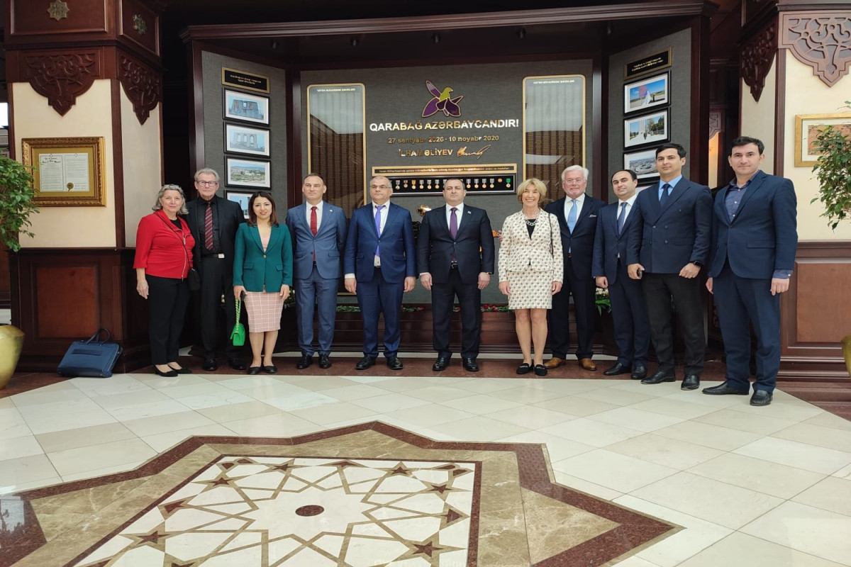 Milli Məclisin sədr müavini Fəxri konsulla görüşüb - FOTO 