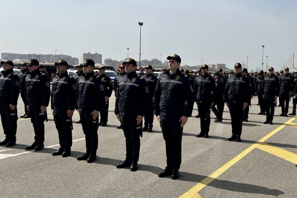 "Formula 1"-ə nəzarət edəcək polislərə tapşırıqlar verilib - FOTO 