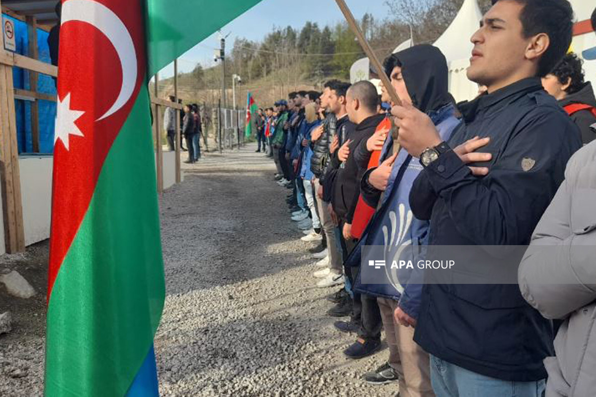 Laçın-Xankəndi yolundakı aksiya 134 gündür davam edir - FOTO 