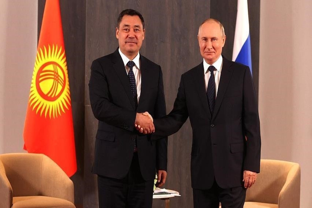 Sadır Japarov - Vladimir Putin