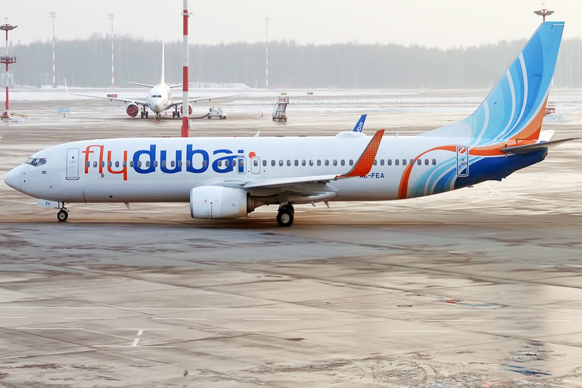 Quşla toqquşan “Flydubai” şirkətinin təyyarəsi  Dubaya enib- YENİLƏNİB-1 