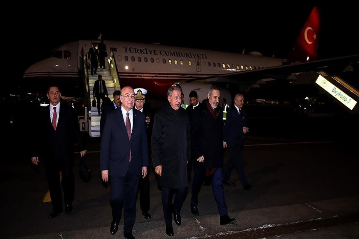 Hulusi Akar və Hakan Fidan Moskvadadır