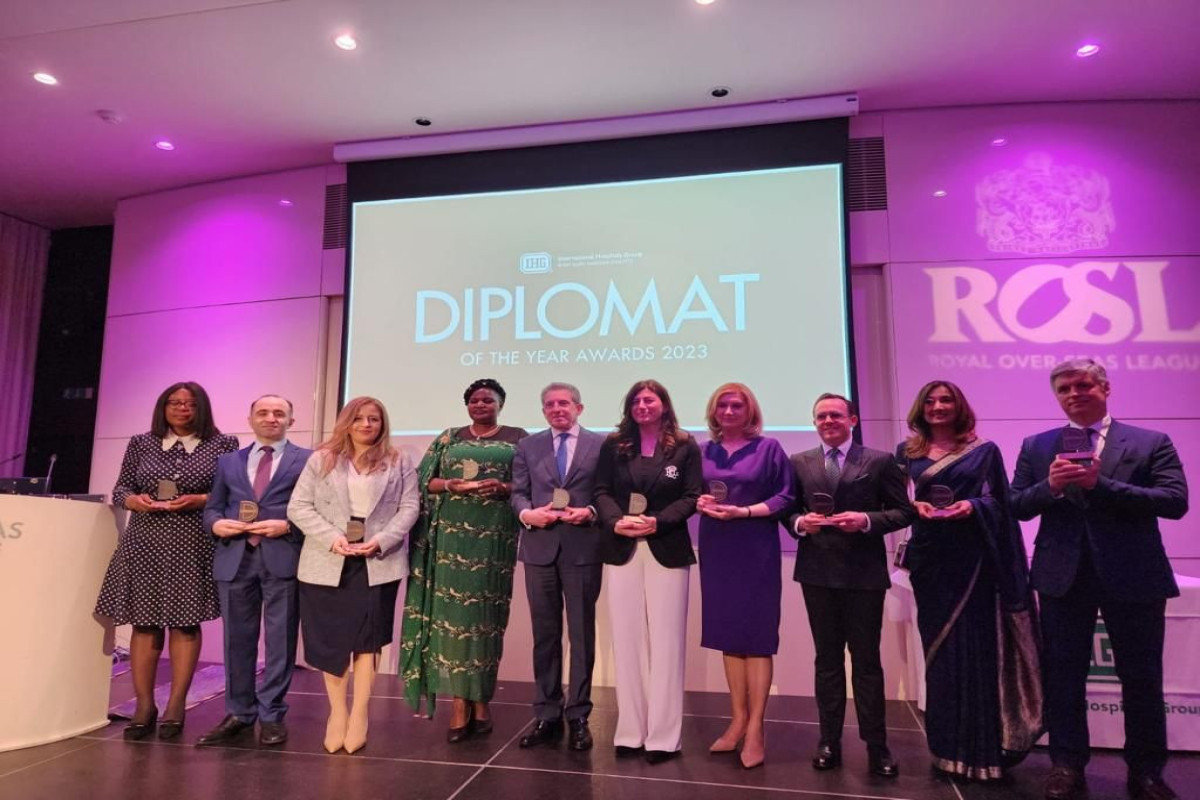 Azərbaycanın Londondakı səfirliyinin əməkdaşı “İlin diplomatı” mükafatına layiq görülüb