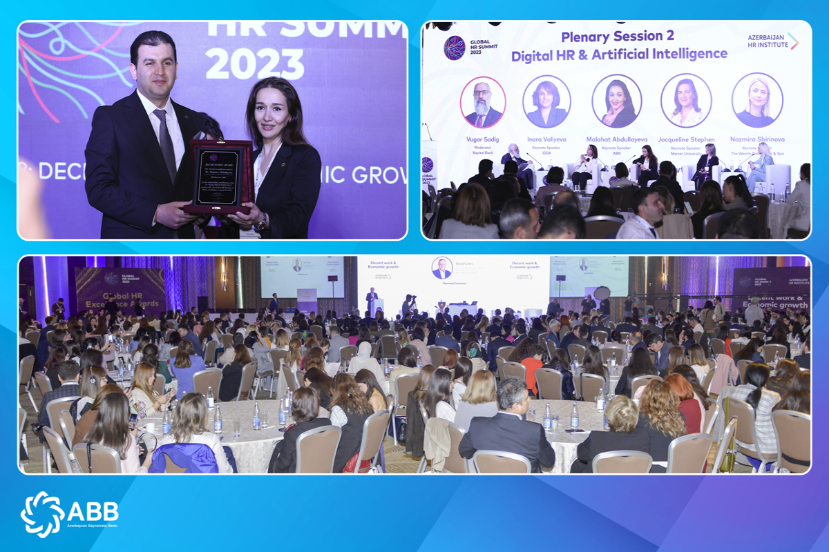 ABB-nin dəstəyilə "Global HR SUMMIT 2023" keçirilib