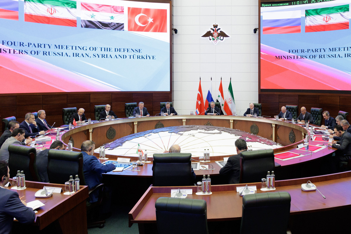 Moscow hosted Russia-Türkiye-Iran-Syria quadrilateral meeting -UPDATED 