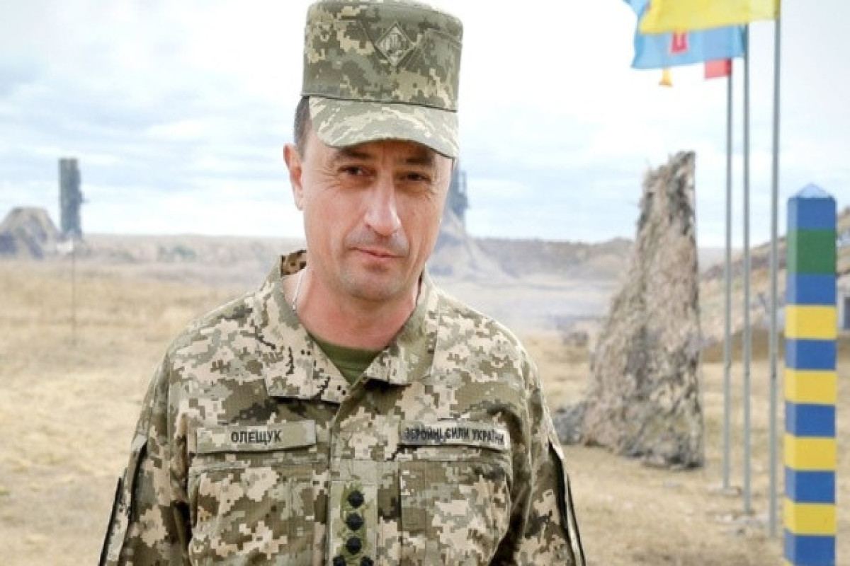 Ukrayna Hərbi Hava Qüvvələrinin komandanı, general-leytenant Nikolay Oleşuk