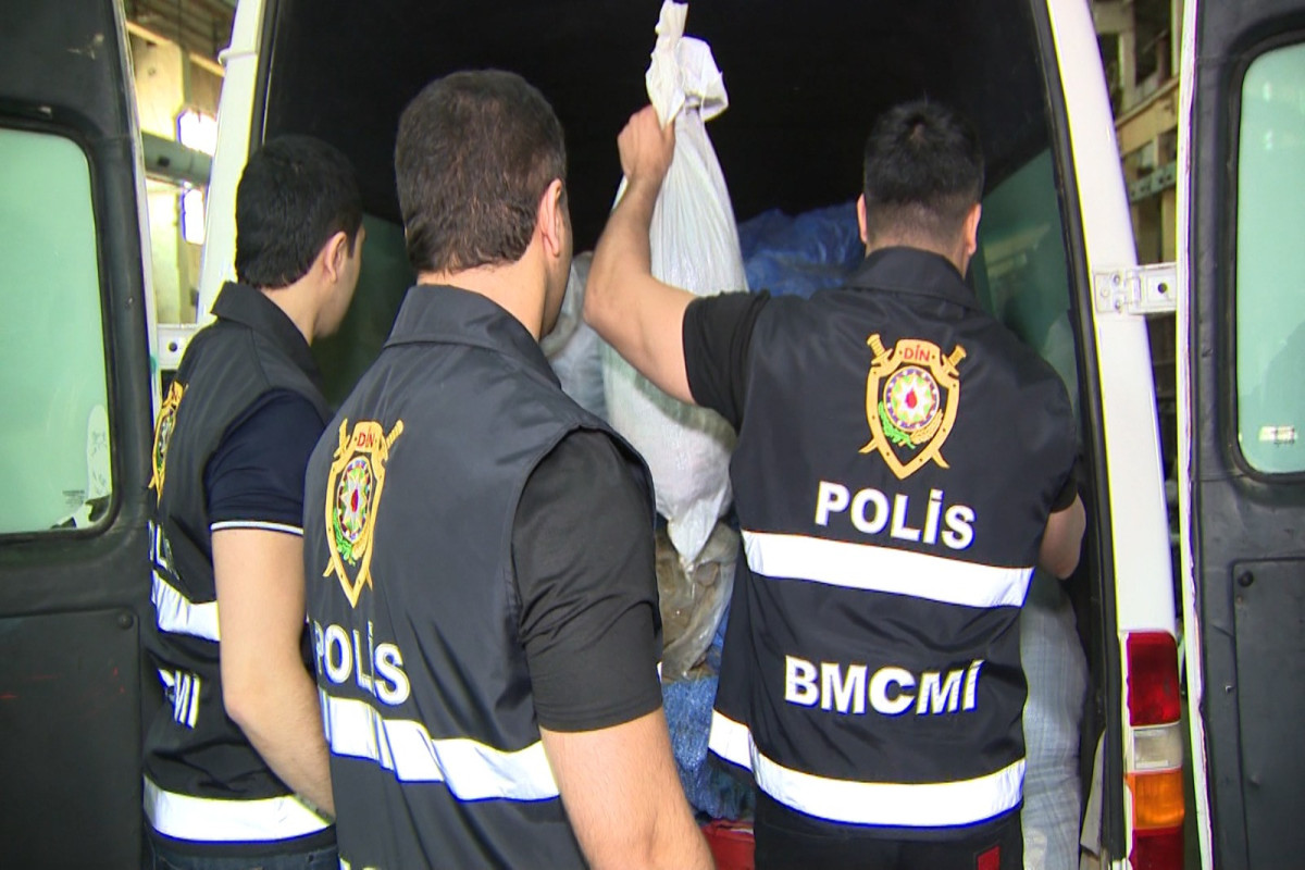 DİN tərəfindən müsadirə olunan 3 ton narkotik məhv edilib - VİDEO 