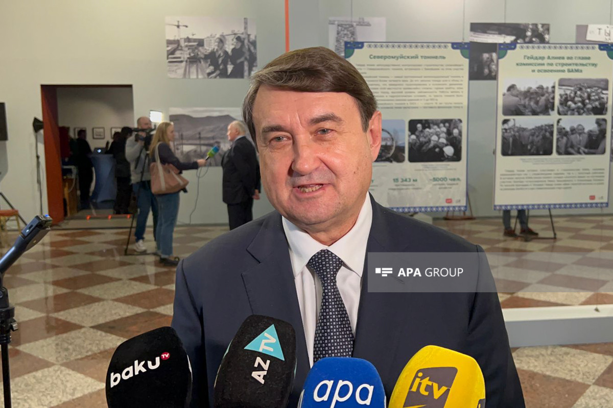 Putinin köməkçisi: Heydər Əliyevin əzmkarlığı və qətiyyəti sayəsində BAM-ın tikintisinə başlanılıb
