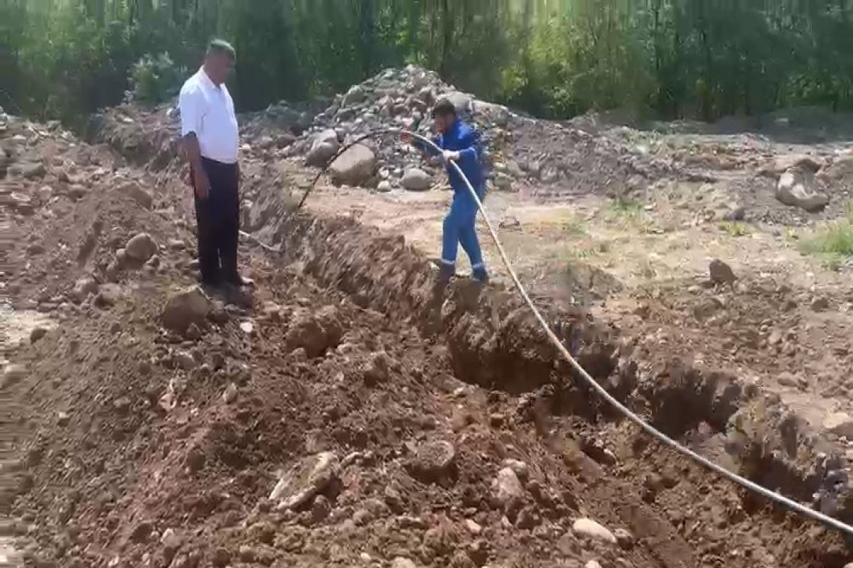 Laçında sərhəd buraxılış məntəqəsi içməli su ilə təmin edilib