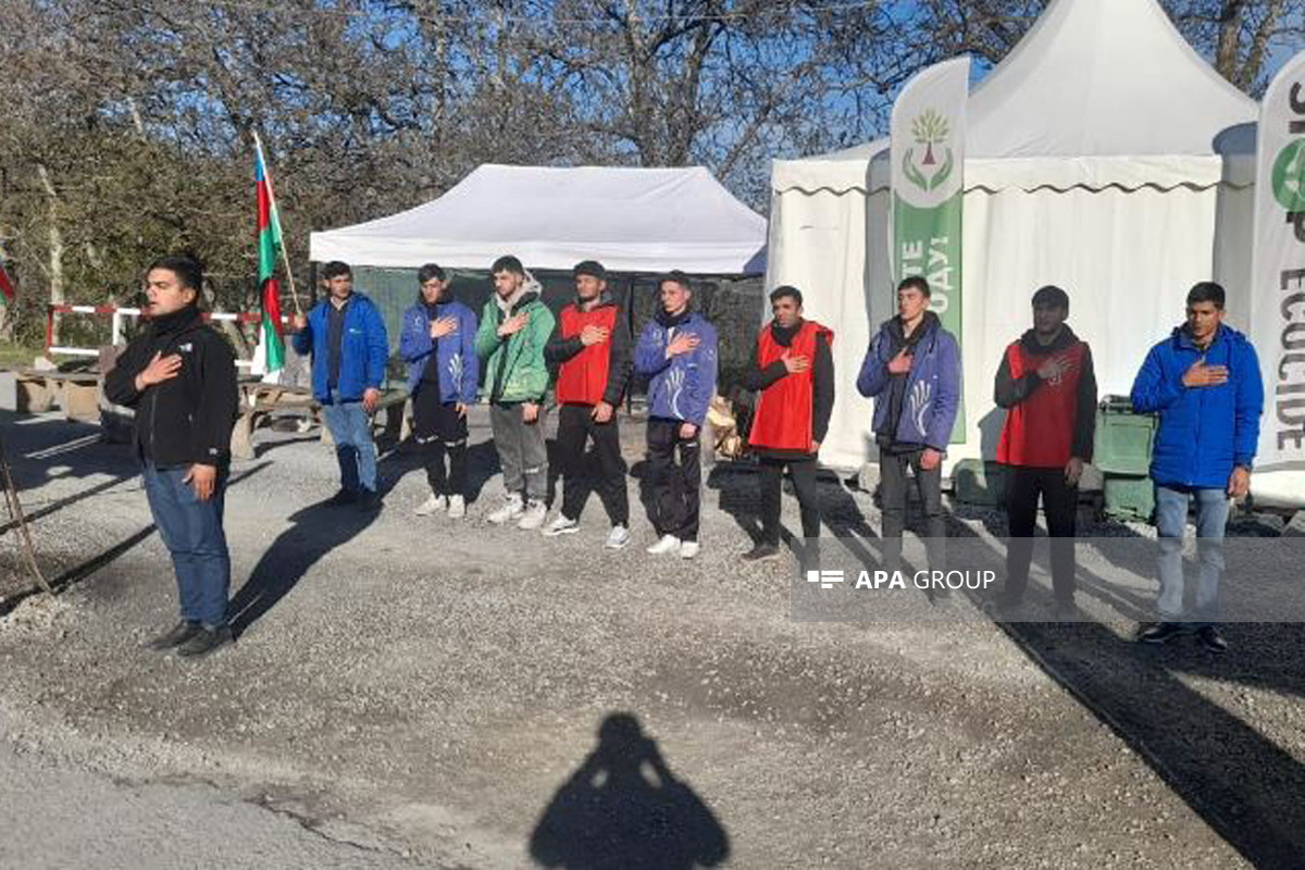 Laçın-Xankəndi yolundakı aksiya 137 gündür davam edir - FOTO 