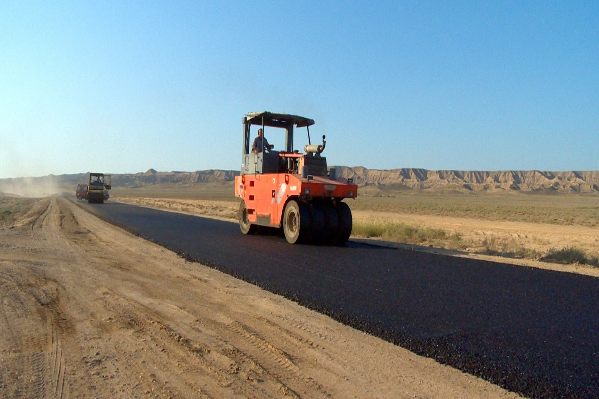 Xudafərin-Qubadlı-Laçın avtomobil yolunun inşası sürətlə davam etdirilir