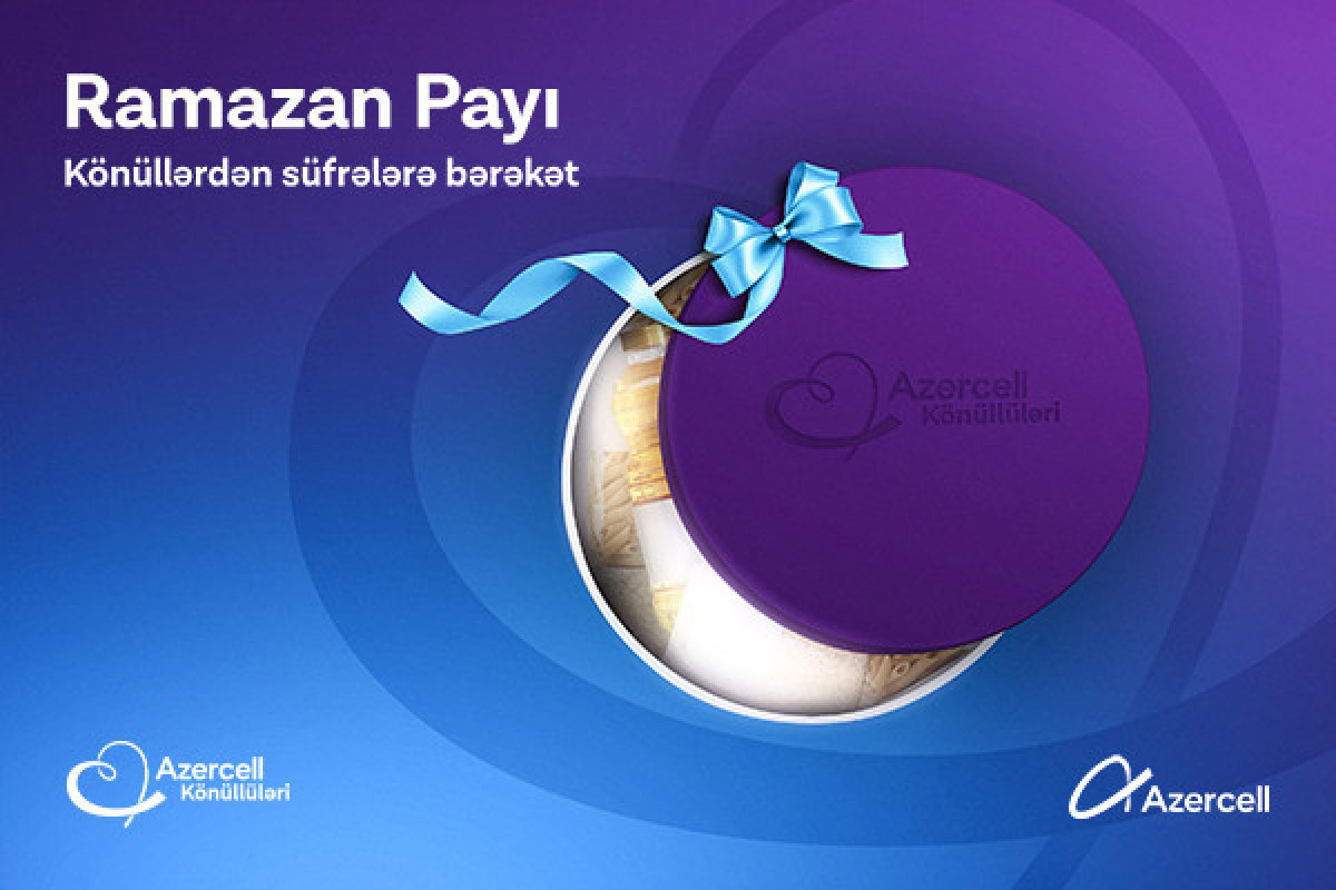 Charity initiative by "Azercell Volunteers" in honor of the holy Ramadan