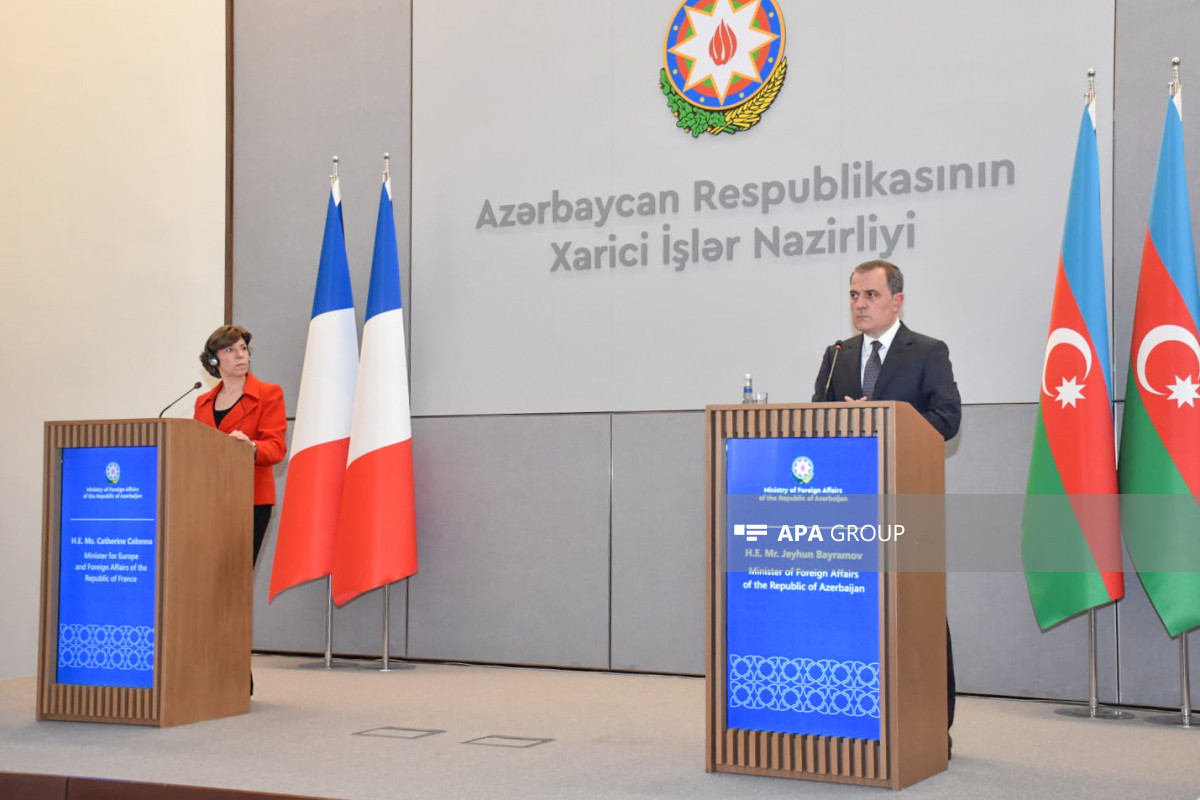 Fransa XİN rəhbəri azərbaycanlı həmkarını Fransaya dəvət edib