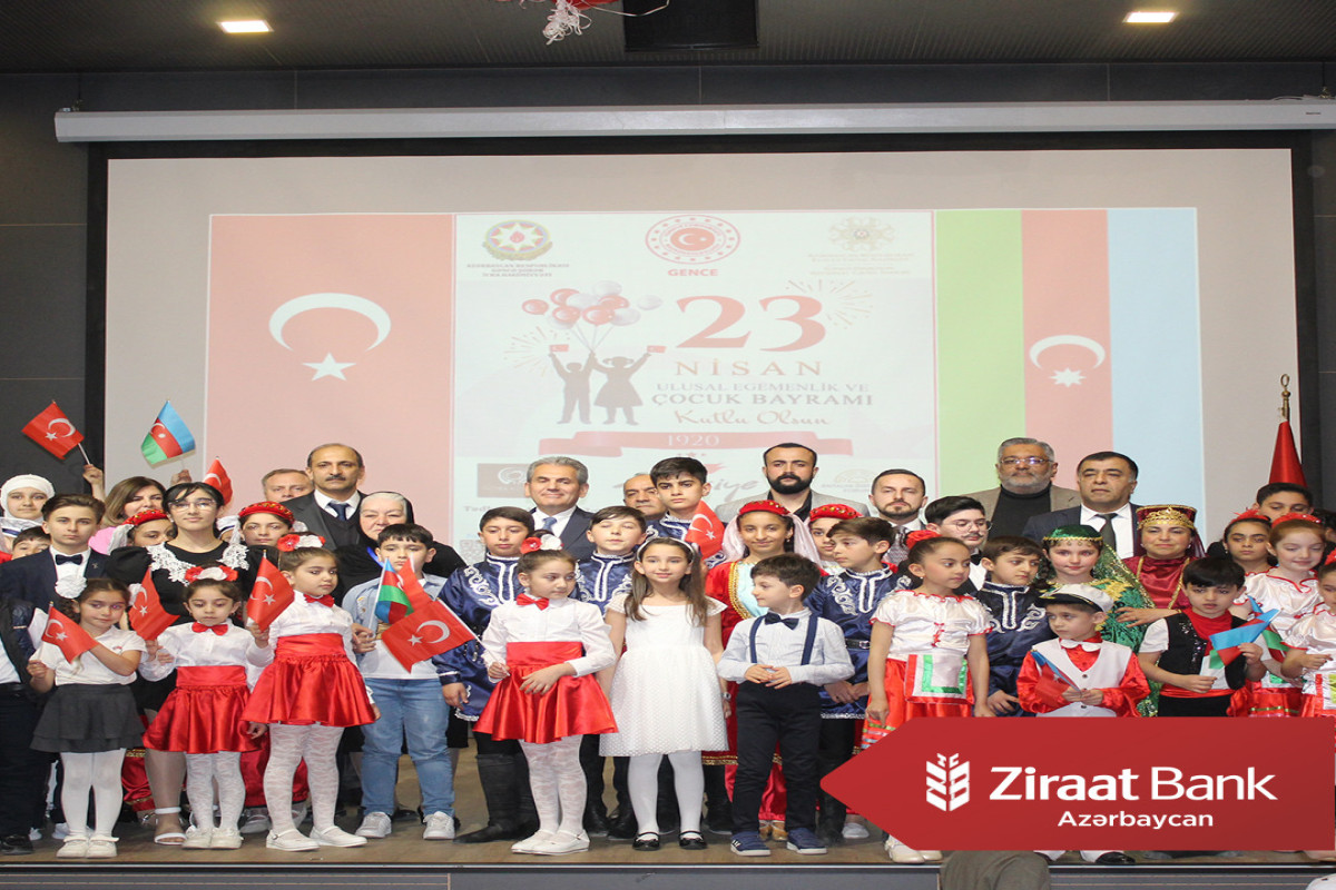 Ziraat Bank Azərbaycan Milli Suverenlik və Uşaq Bayramı Günü münasibətilə təşkil olunan tədbirə dəstək olub