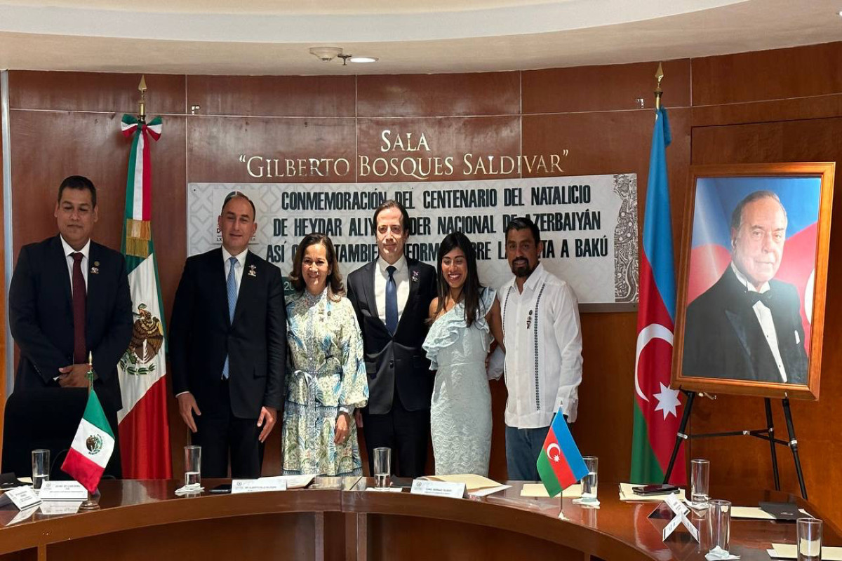 Meksika Deputatlar Palatasında Heydər Əliyevə həsr olunmuş tədbir keçirilib